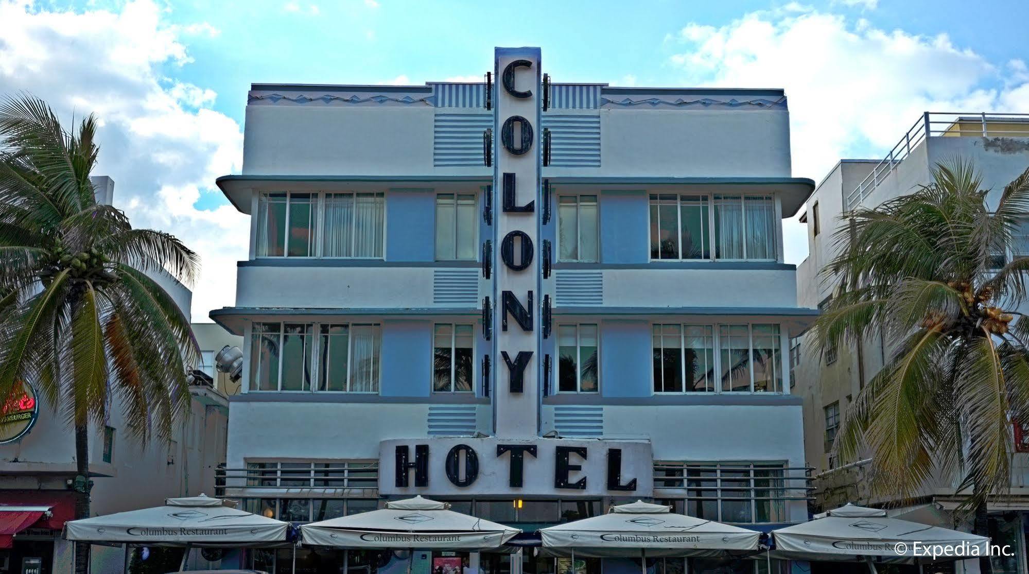 Colony Hotel Miami Beach Exterior foto